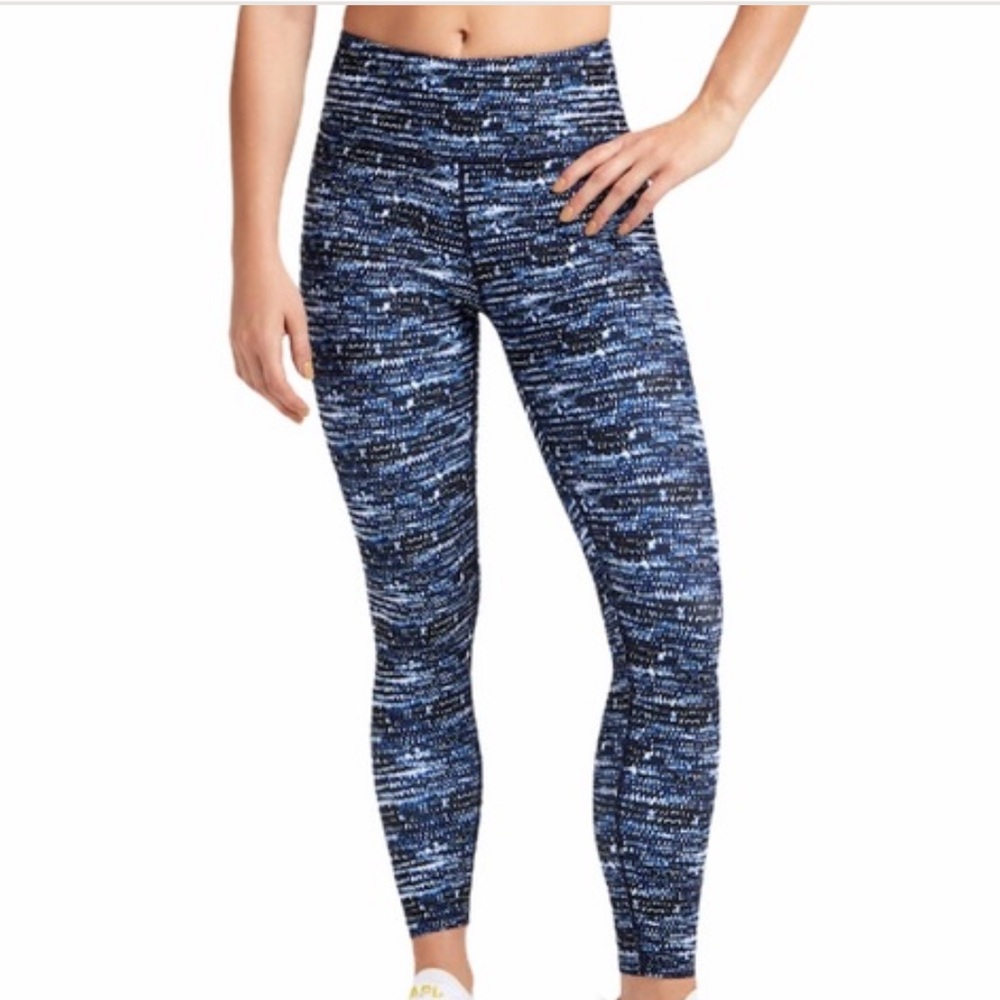 Soul by SoulCycle “scribble all over” abstract leggings